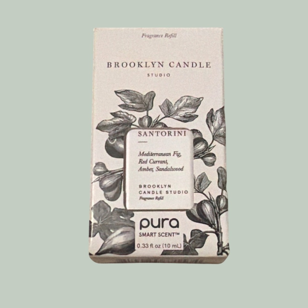 Pura x Brooklyn Candle Studio Santorini Smart Scent Fragrance Refill 0.33oz 10ml